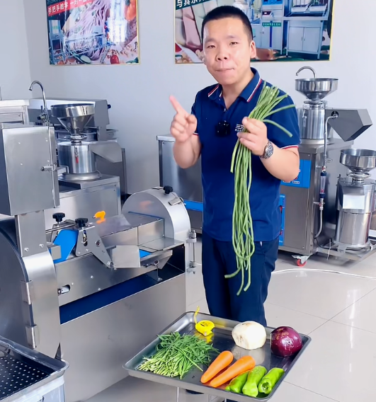 The performance of the vegetable cutter is a big challenge. This requirement is a bit difficult. Success or failure depends on it!