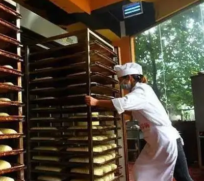 How big a steamed bun machine does the couple use to open a steamed bun shop?