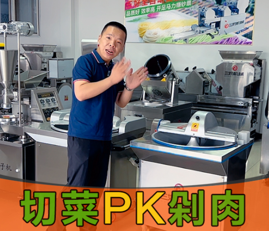 What kind of vegetable cutter equipment should I use to make dumplings?