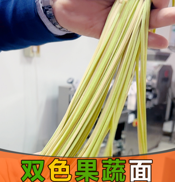  Noodle Machine how to make two-color Noodle 